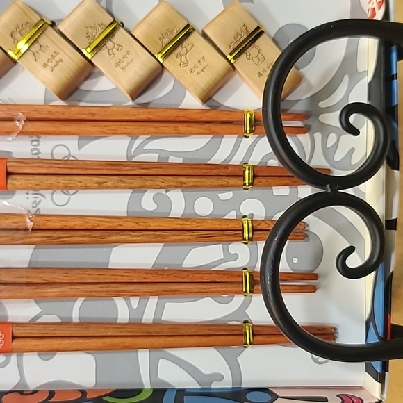 Olympics Memorabilia: Beijing 2008 ~ FUWA Children’s Chopsticks Set - Picture 5 of 9